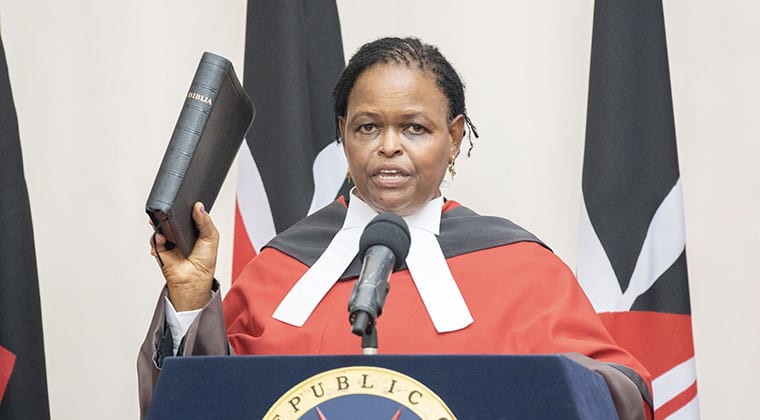 Martha Koome is the new Chief Justice | University of Nairobi