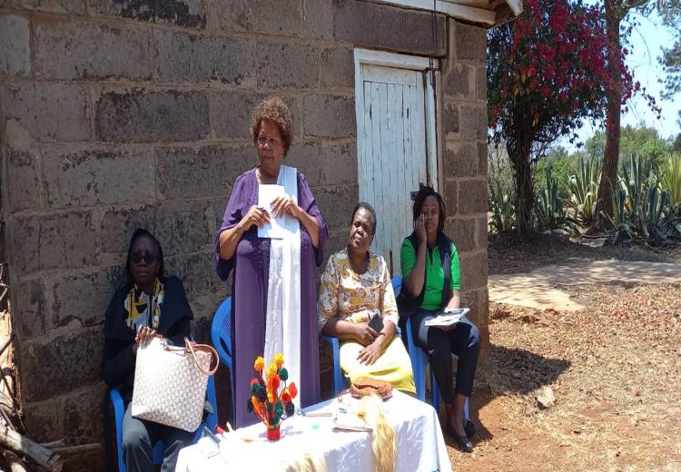 Nyeri supported by Women's Enterprise Fund.