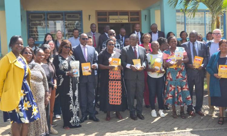 Group photo of participants at the Learning visit