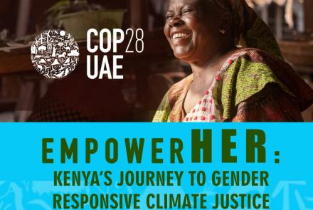 AWSC and CRAWN Trust COP 28 poster